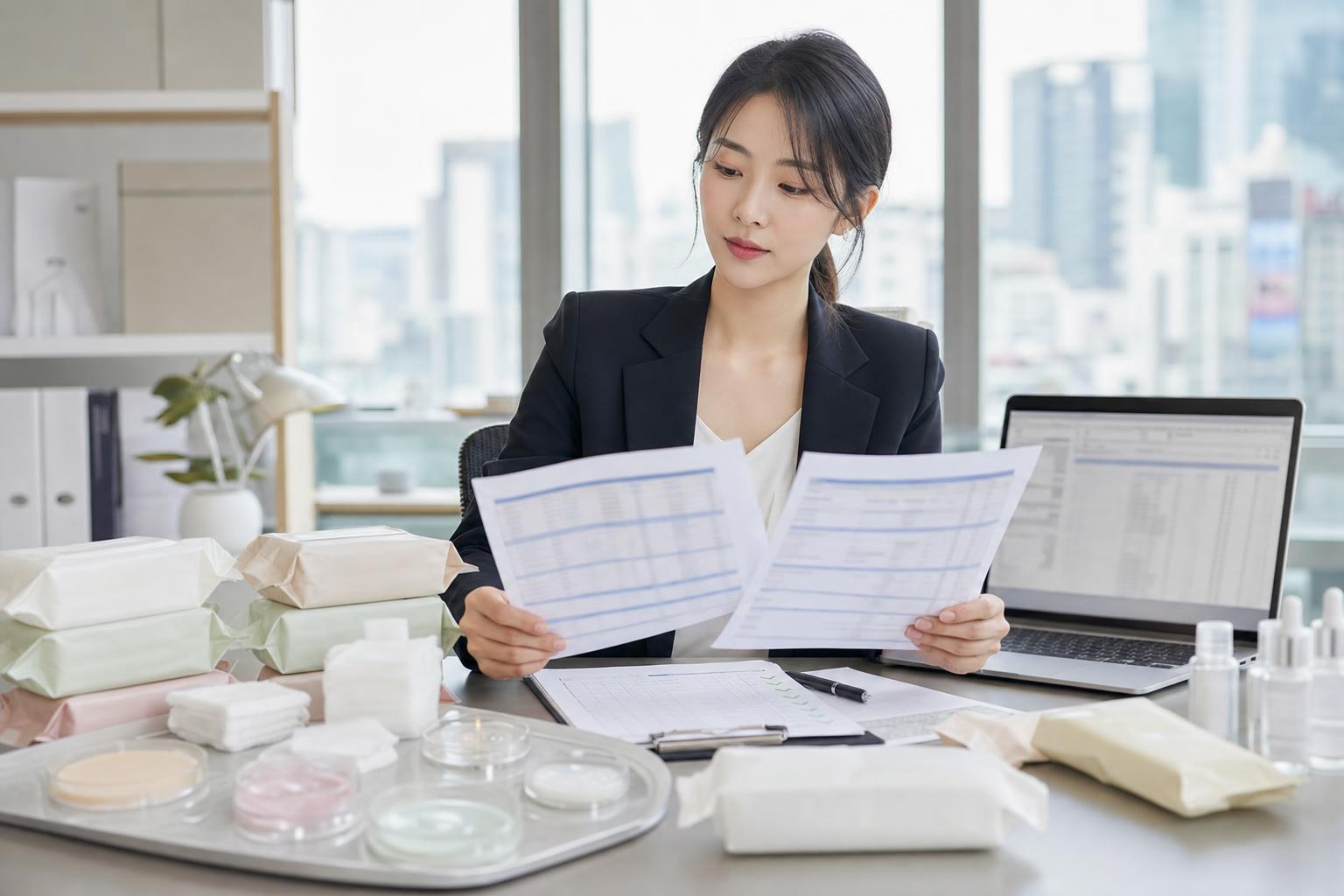 수입화장품 원료 사전 스크리닝 - 계약 전에 제한성분 한도를 먼저 봅니다 썸네일