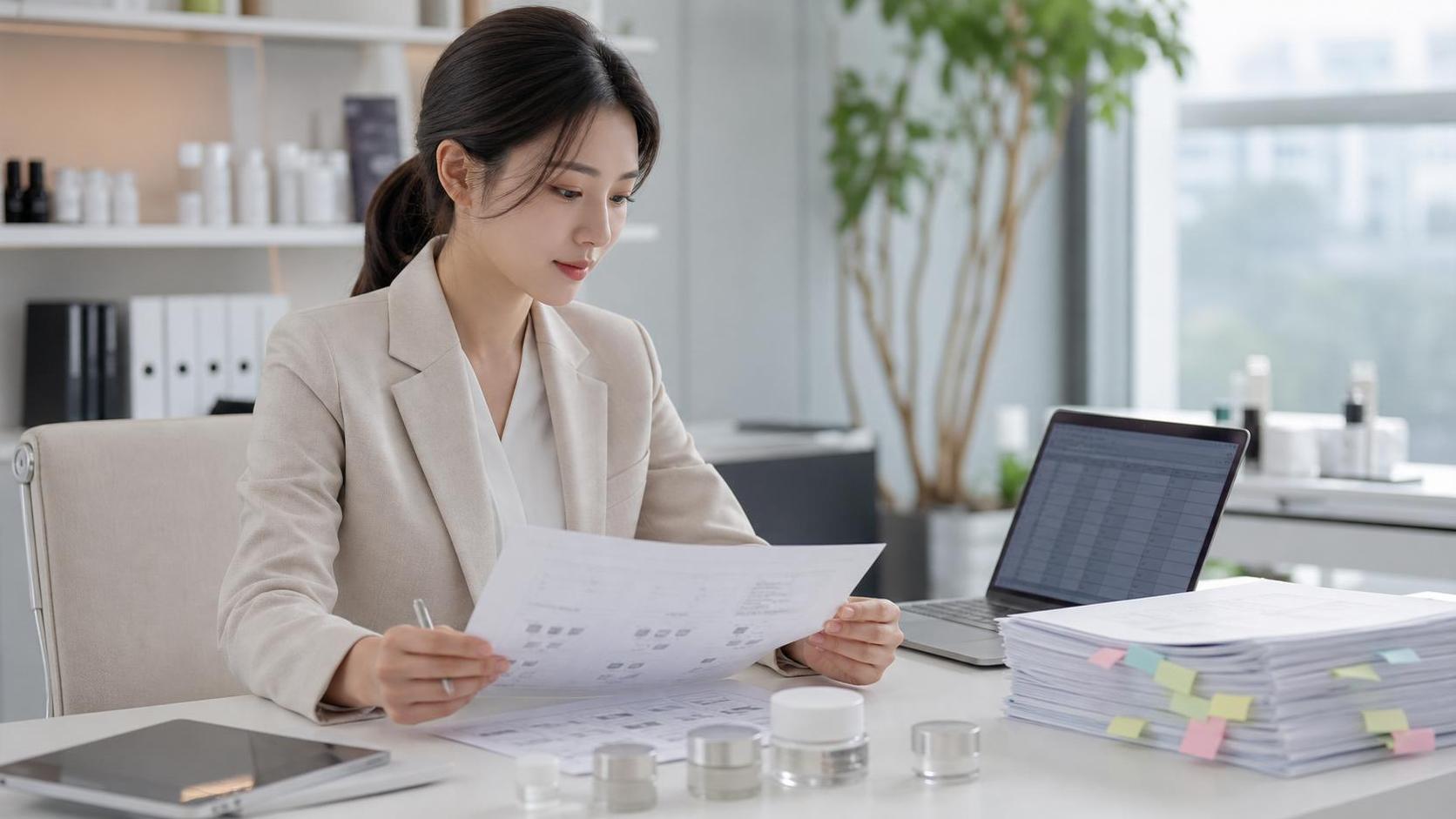 맞춤형화장품 원료목록 보고 체크리스트 - 제품군 일괄보고로 반복 입력을 줄입니다 썸네일